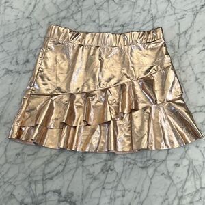 NWT Rockets of Awesome Rose Gold Skirt Sz 10/12
